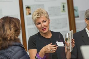 Library board member Caroline Jarvis